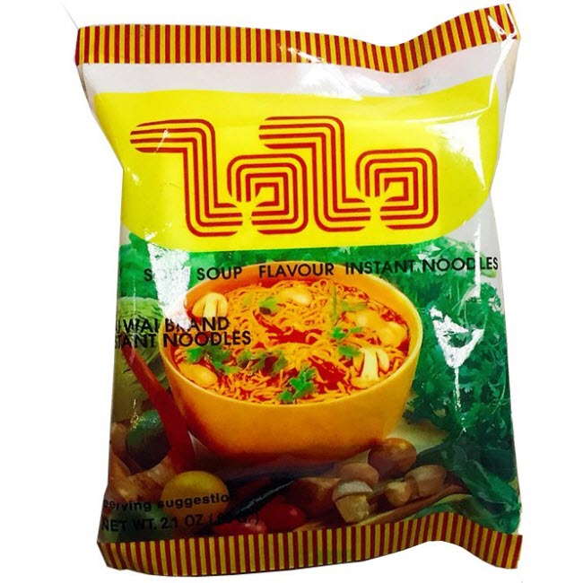 Wai Wai Sour Soup Flavour Instant Noodles